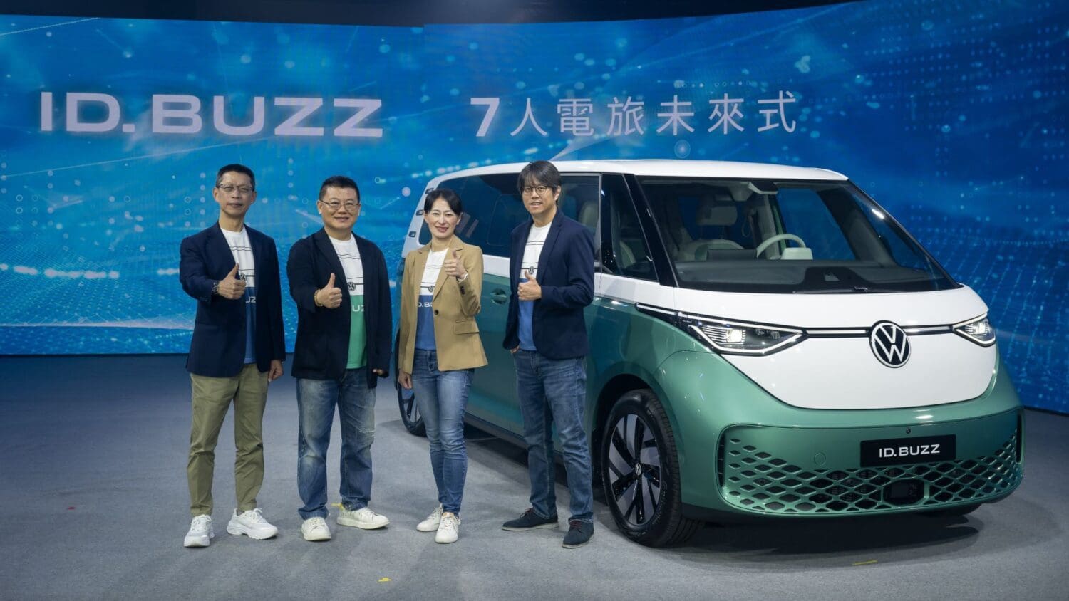 福斯商旅7人電旅未來式　全新ID. Buzz橫空上市